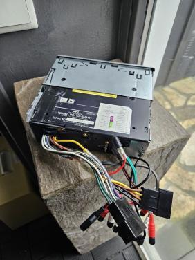 Mooi werkend zilver JVC KD-SH9101 Autoradio...