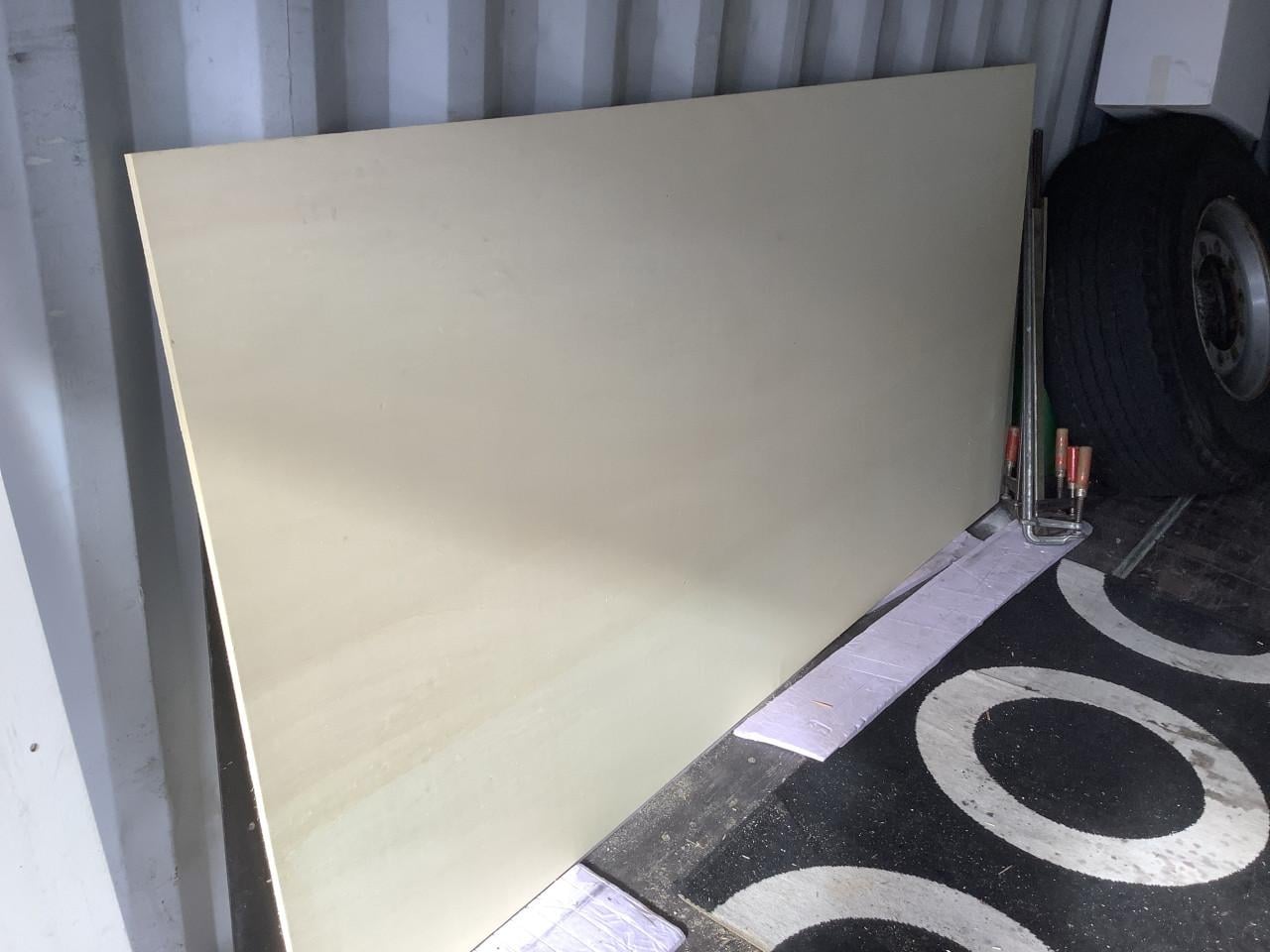 Populieren plaat blank 15mm camperbouw 122x250
