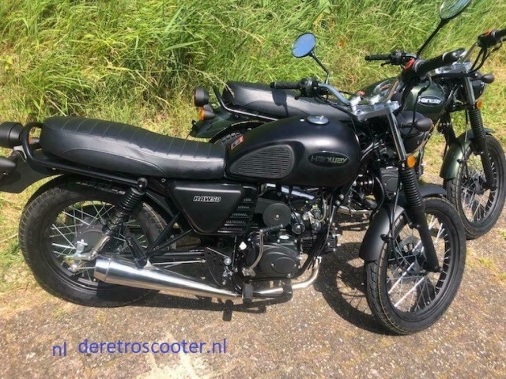 Schitterende nieuwe hanway raw 50 caferacers in div kleuren zundapp mdl