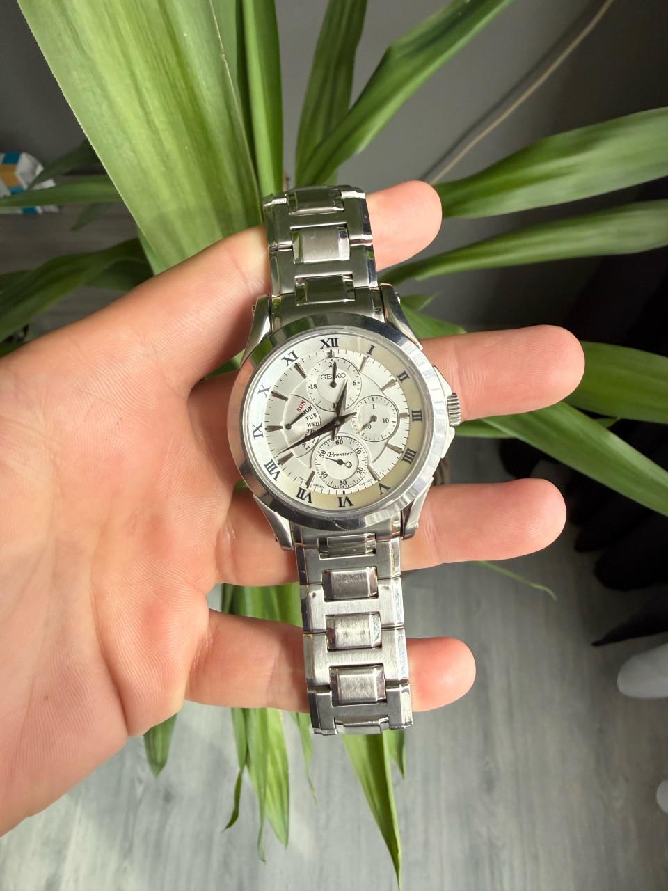 Seiko Premier horloge - Gedragen, goede staat, met bon