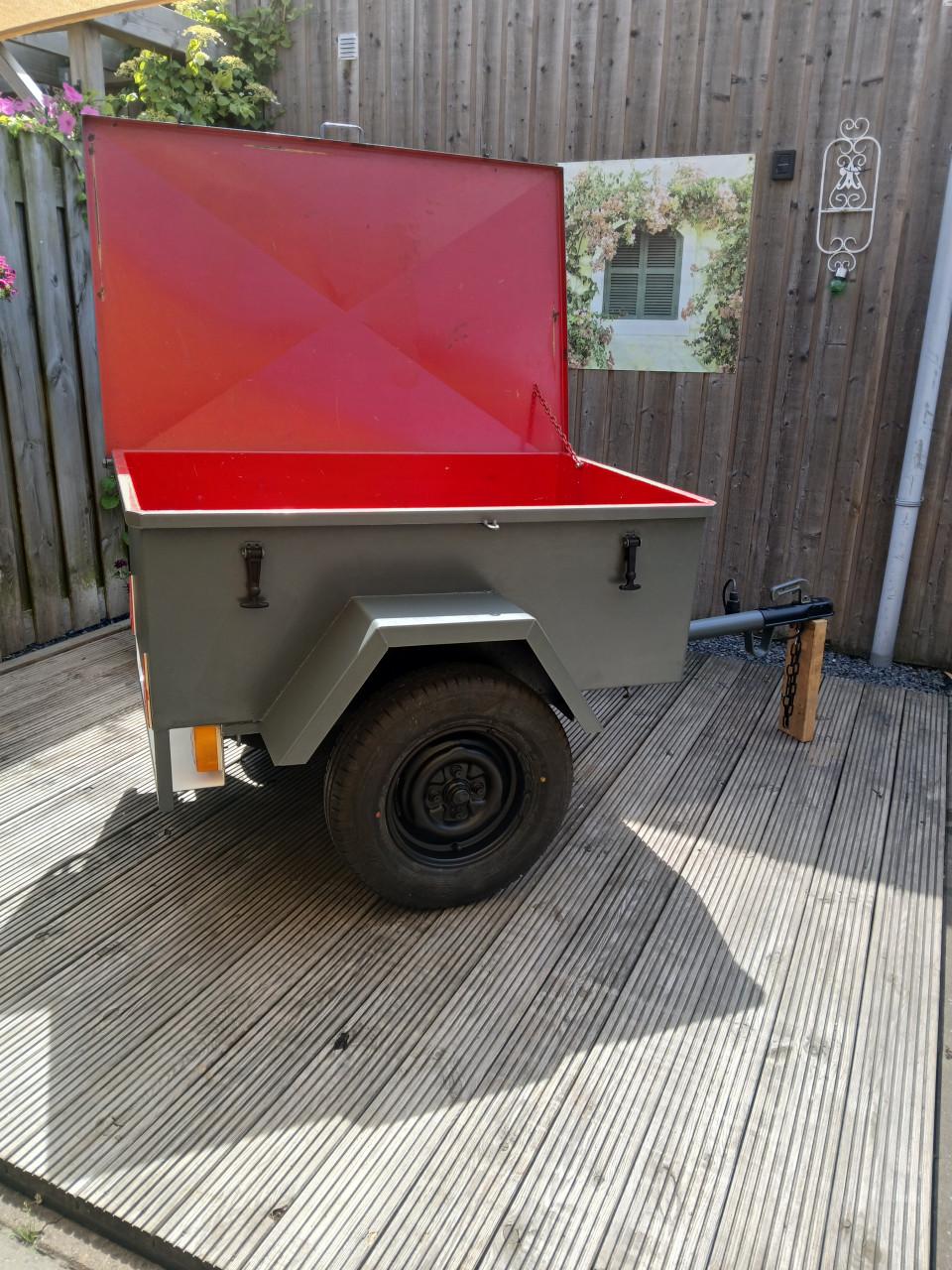 Bagagewagen tentvakantie