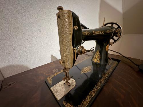 Singer naaimachine-kast