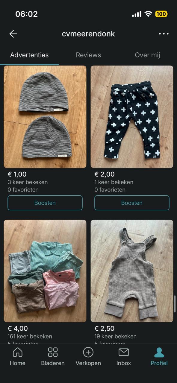 Veel kleding maat 56 - 62