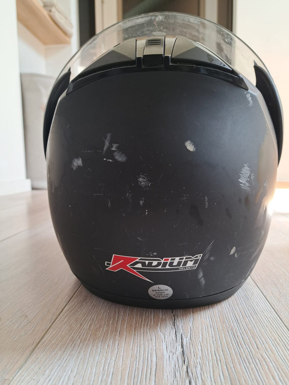 Motorhelm systeemhelm