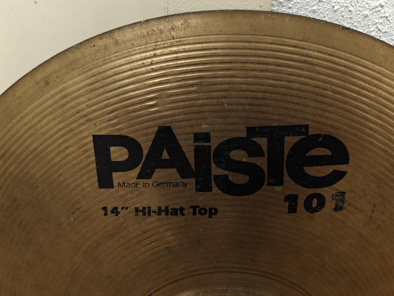 Paiste signature, paiste 3000 , paiste 101