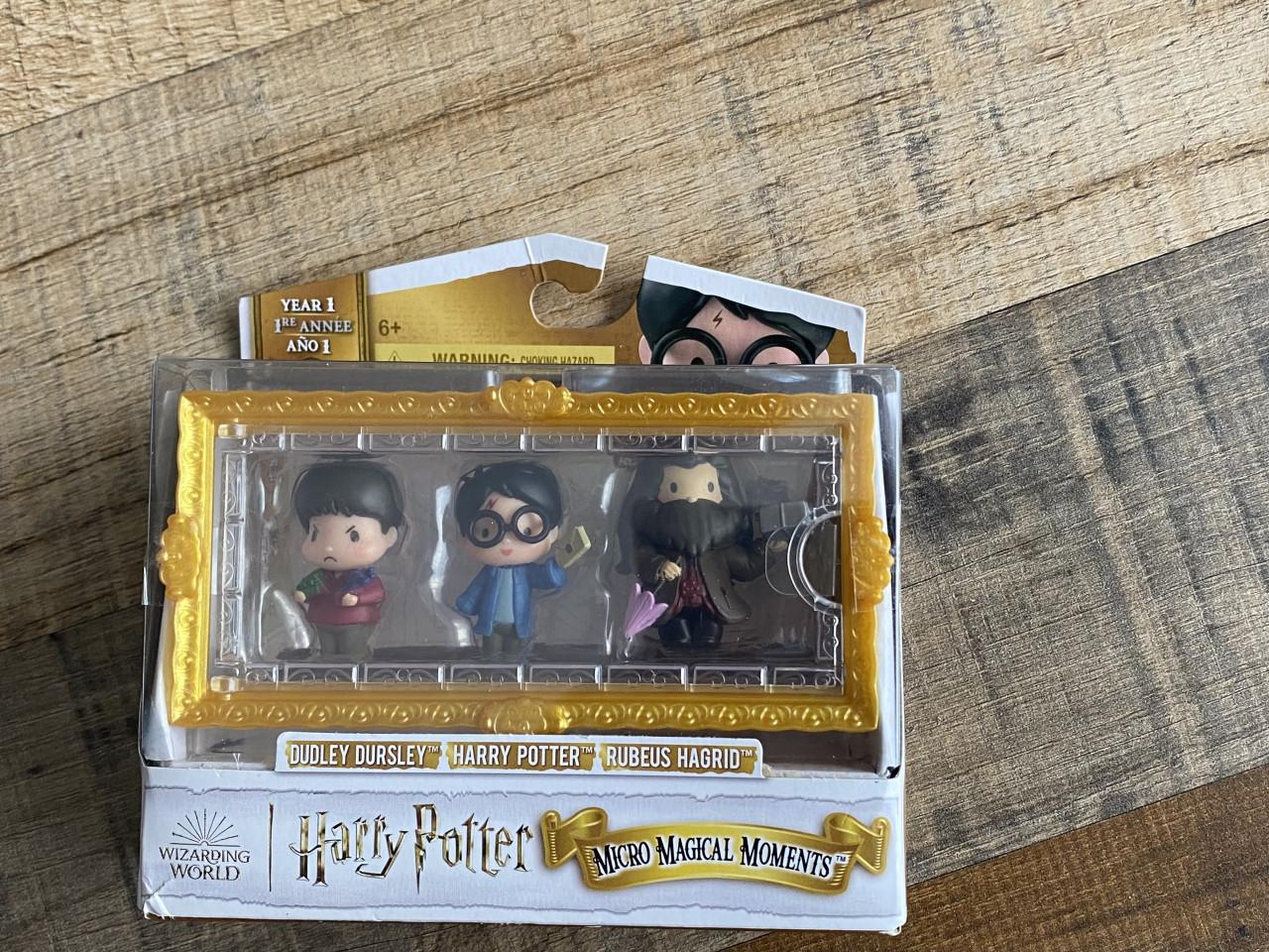 Micro figuurtjes Harry Potter.