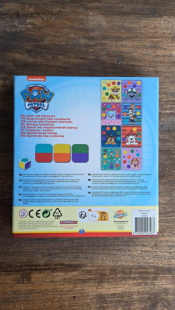 🎈Paw Patrol spel 3+, leer de kleuren.