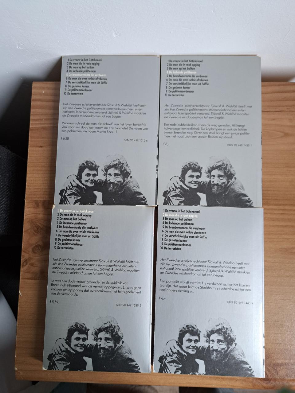 Sjowall en wahloo boekenbox