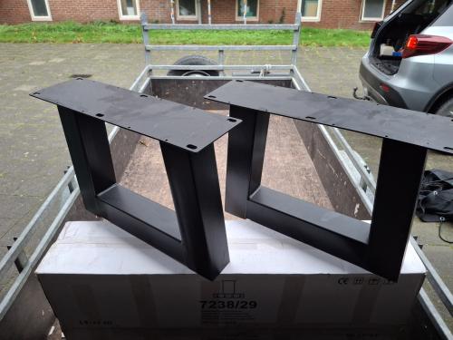 Onderstellen Salontafels Wit en zwart