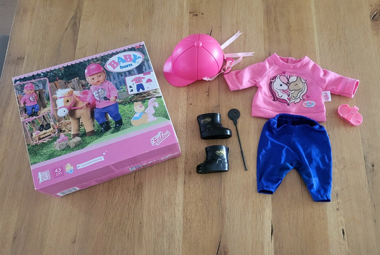 Babh born paardrij outfit