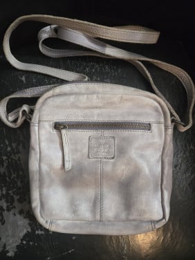 De Ray schoudertas Bear Design Crossbodytas Cow Lavato Steel grijs