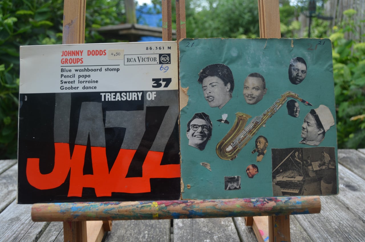 Ca. 80 Jazz singles jaren '50, '60, '70