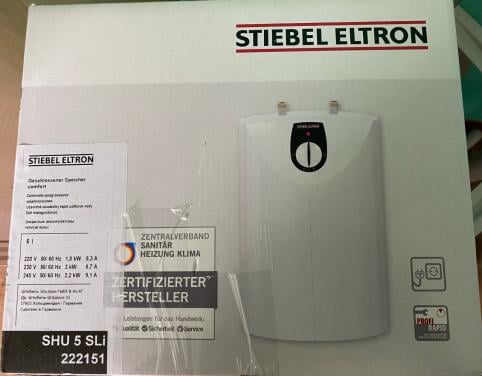 Stiebel Eltron boiler 5 liter