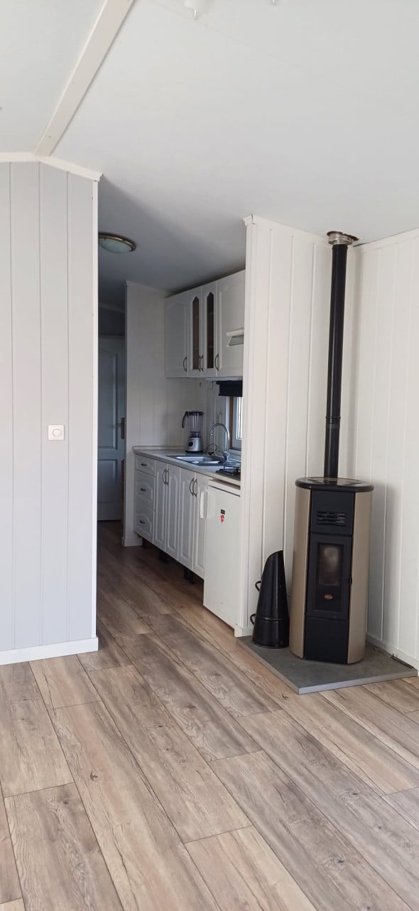 Chalet / stacaravan te koop