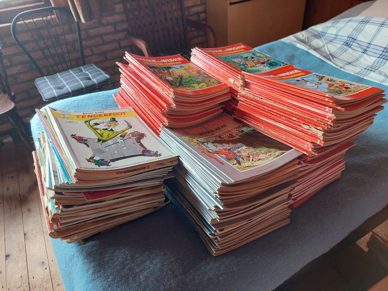250 stripboeken te koop
