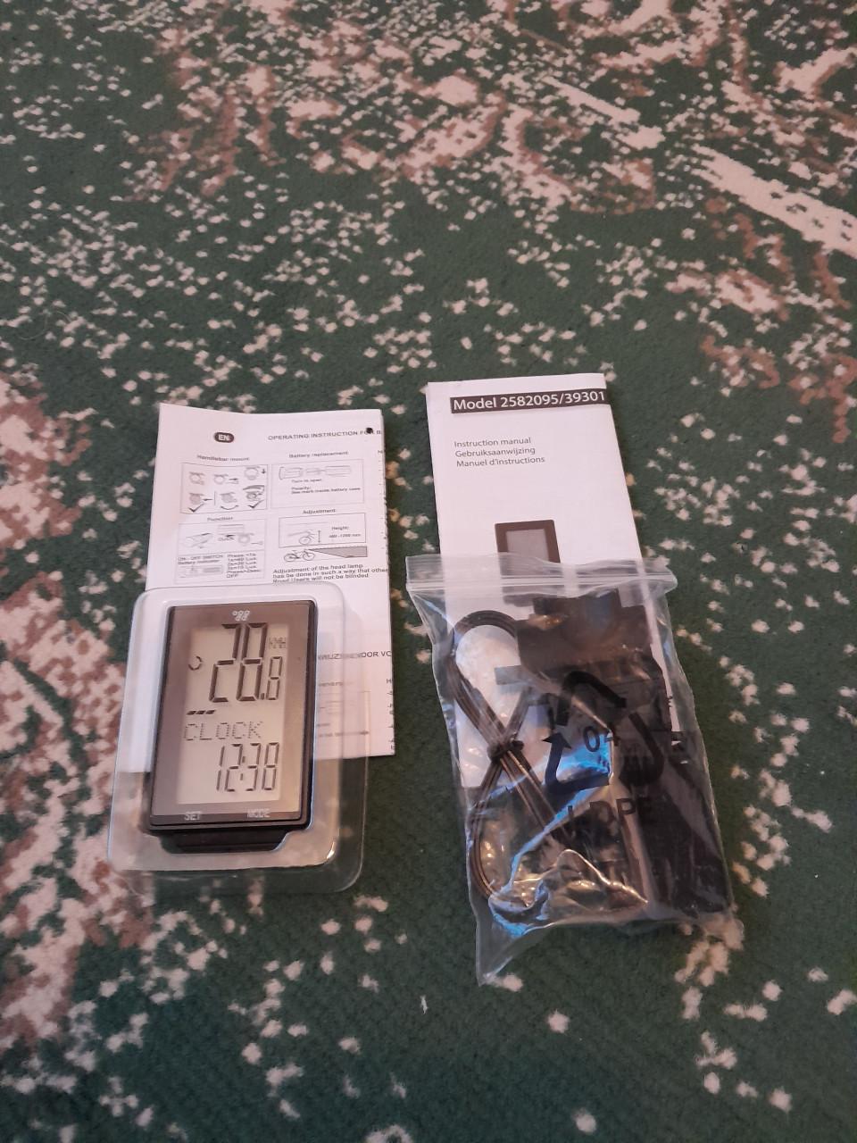 Fietscomputer draadloos