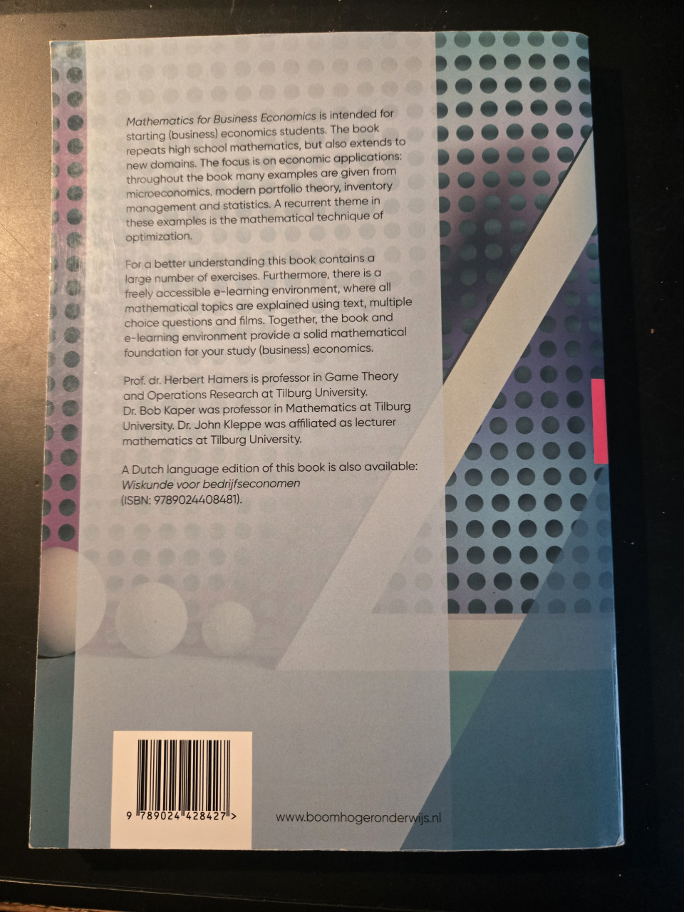 Studieboeken pre-master Universiteit Tilburg