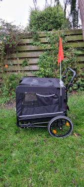 Hondenfietskar 3 in 1 tot 50 kg