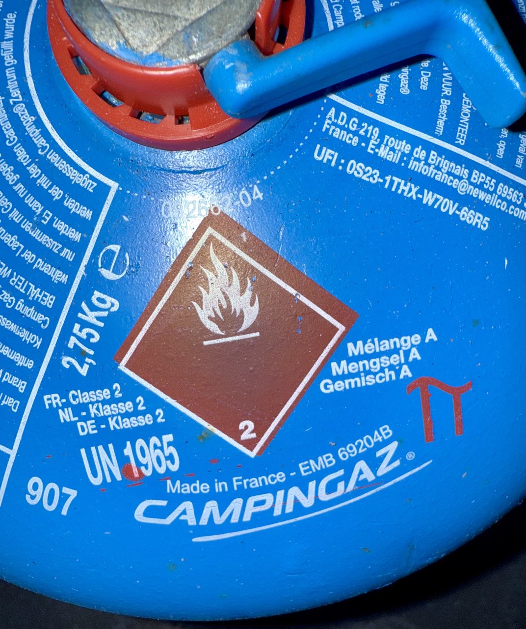 Campingaz 907 2,75 kg