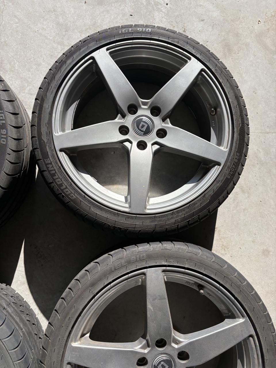 18inch velgen 5x112 met goede banden