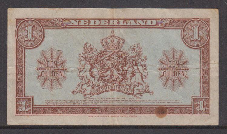 Nederland 1 Gulden 1945 type 06-1b