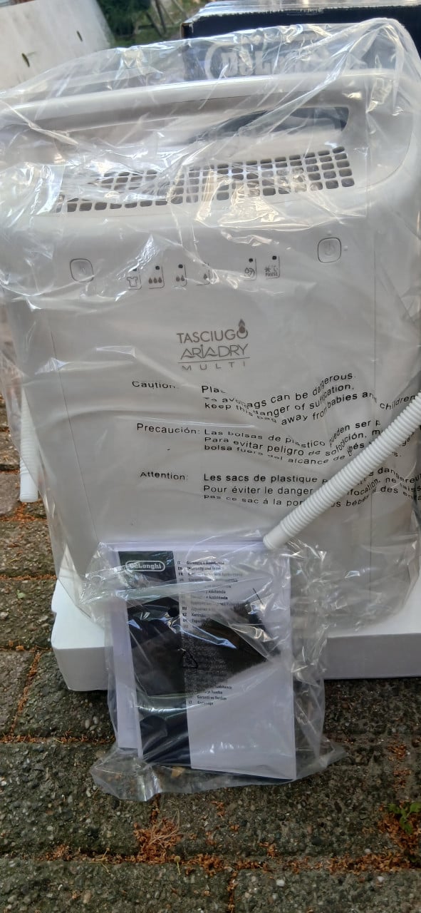 Luchtontvochtiger de longhi aria dry