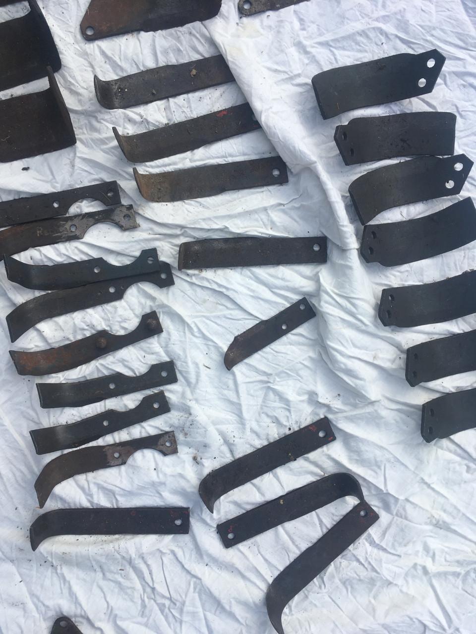 Diverse freesmessen voor een tuinfrees verschillende modellen zowel