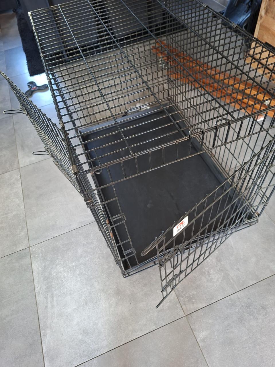 D & V Grote zwarte bench