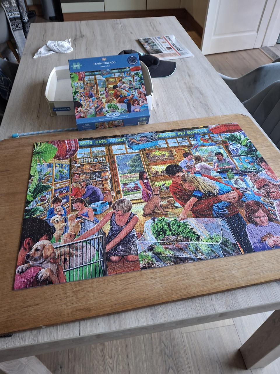 Gibsons puzzles  5 stuks
