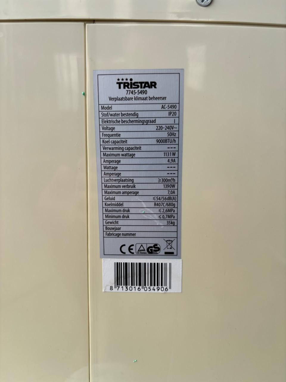 Mobiele airco
