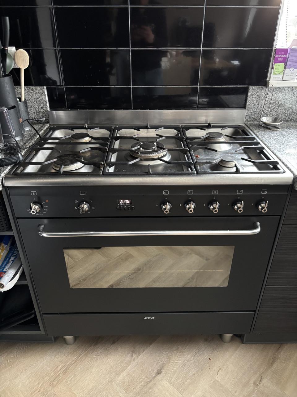 Keuken met inbouwapparatuur