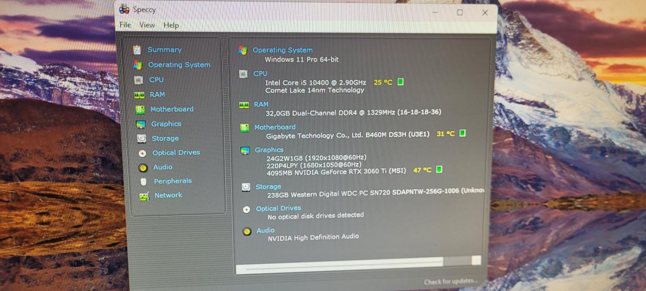 Refurbished Gaming PC–3060 Ti–32GB RAM–Win11–Plug & Play