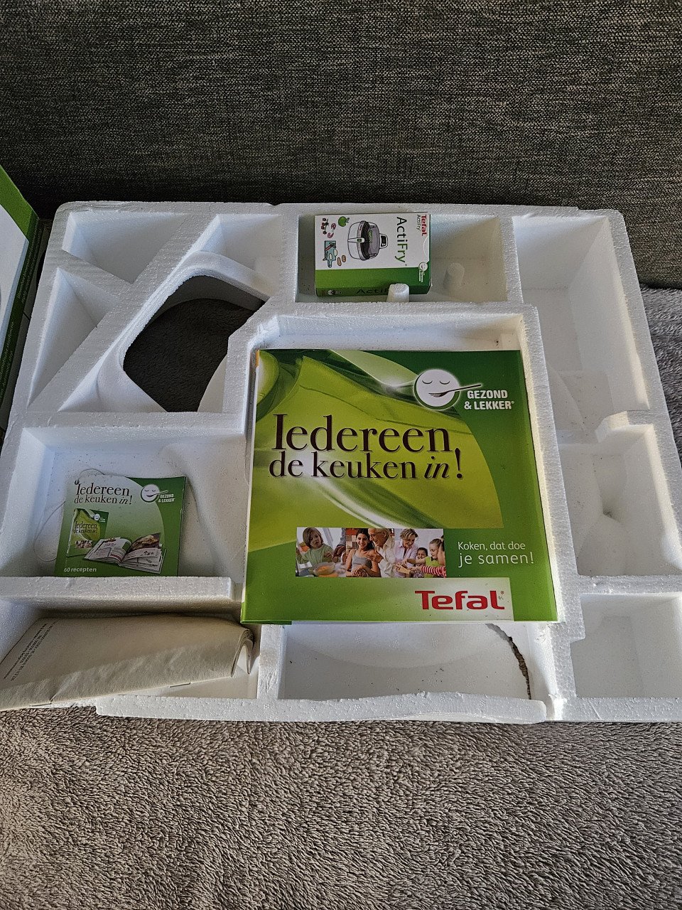 Nieuwe heel grote Tefal ActiFry family XXL inhoud 1,5 kg....