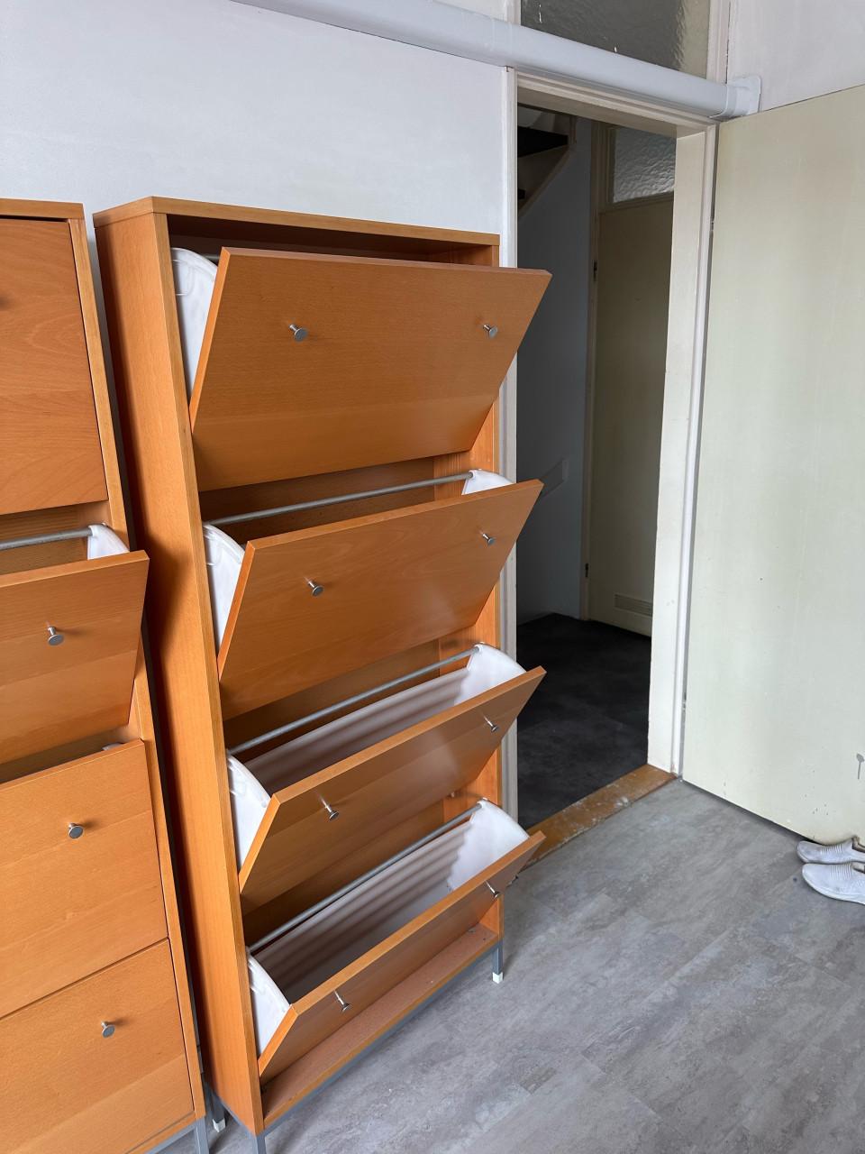 Houten Schoenenkast