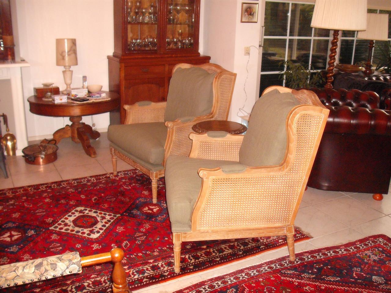 2 fauteuils