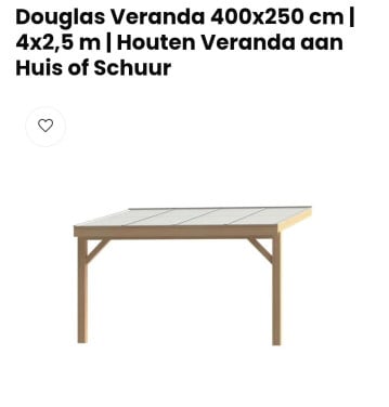 Muuraanbouw / overkapping (klein budget)