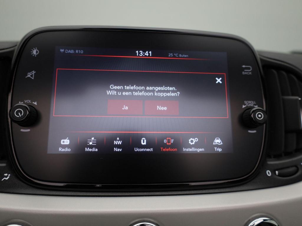 Fiat 500 1.0 hybrid cult | cabrio | lmv | dab | cruise control | parkeer se