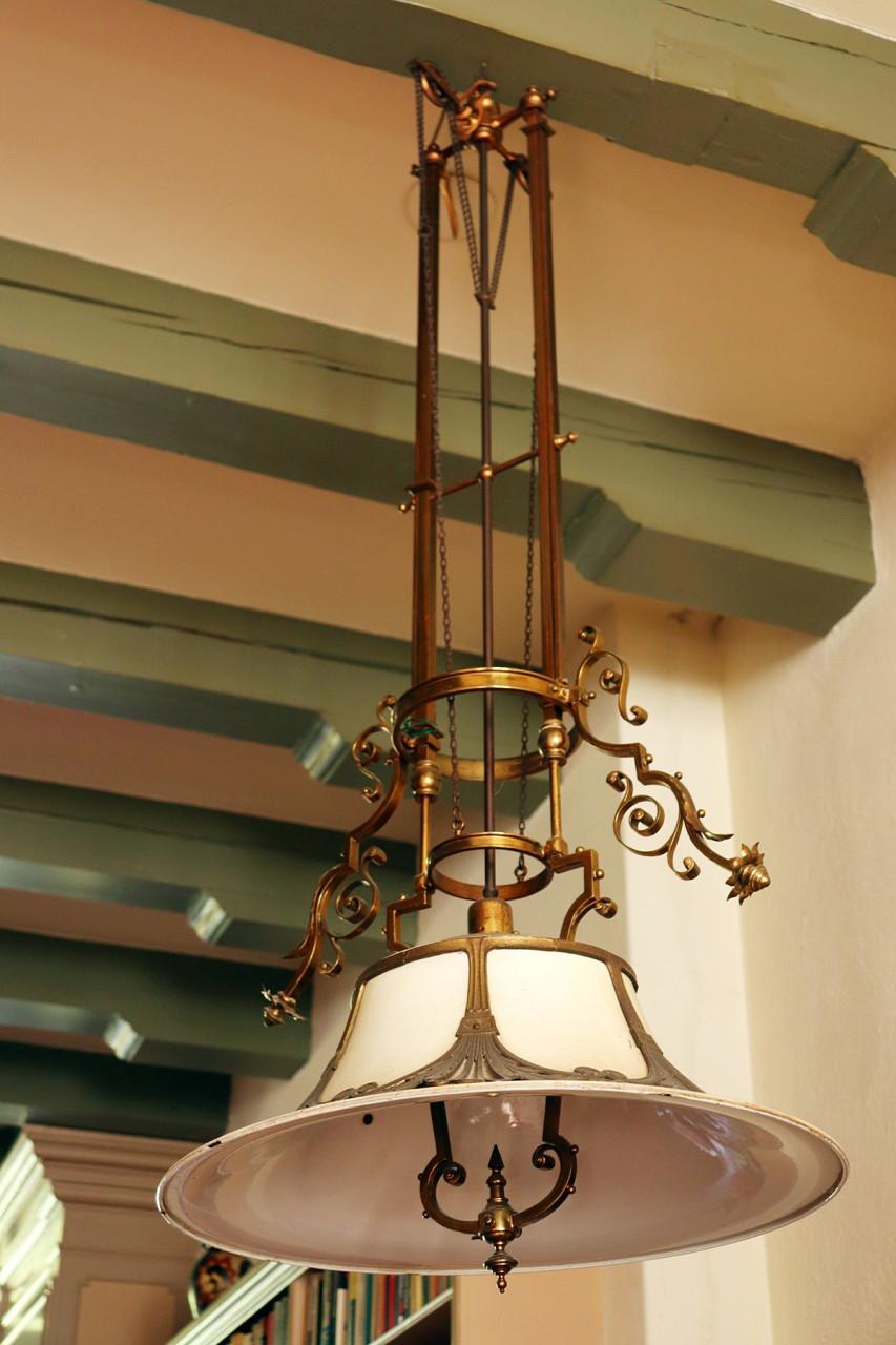 Unieke Art Nouveau hanglamp