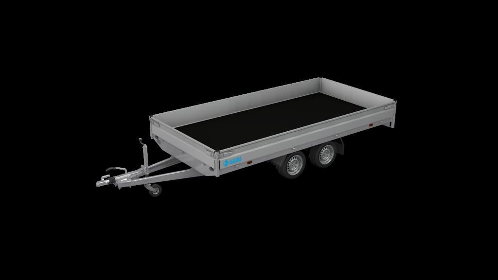 Open tandemas plateauwagen huren Middelburg