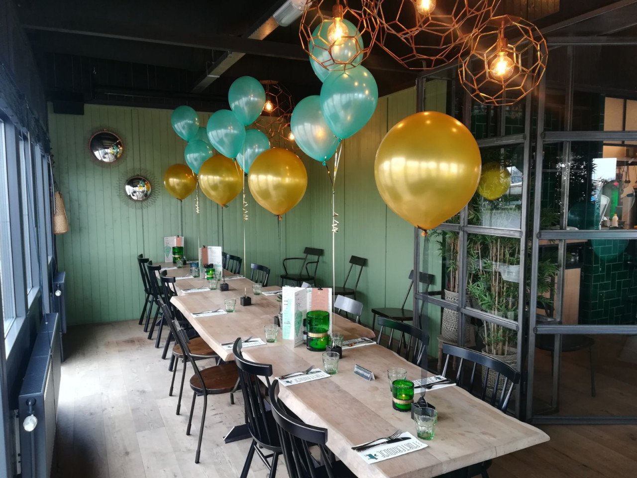 Opgeblazen ballonnen gezocht