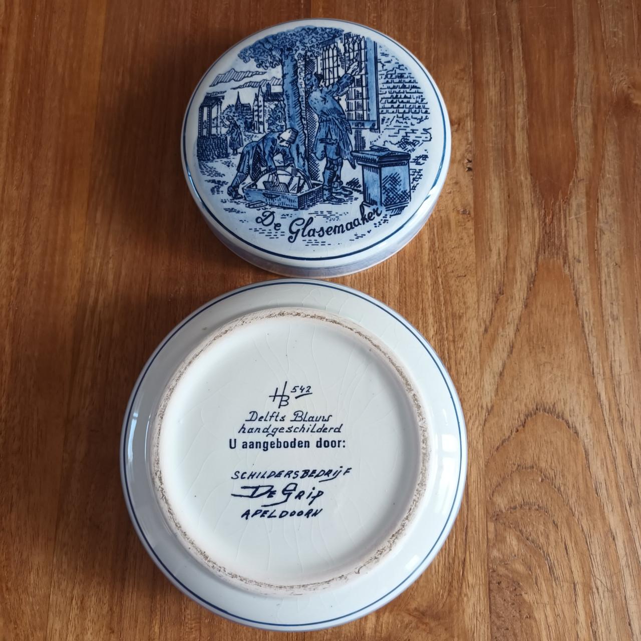 Delfts Blauw (bonbon)schaaltje De Glasemaaker