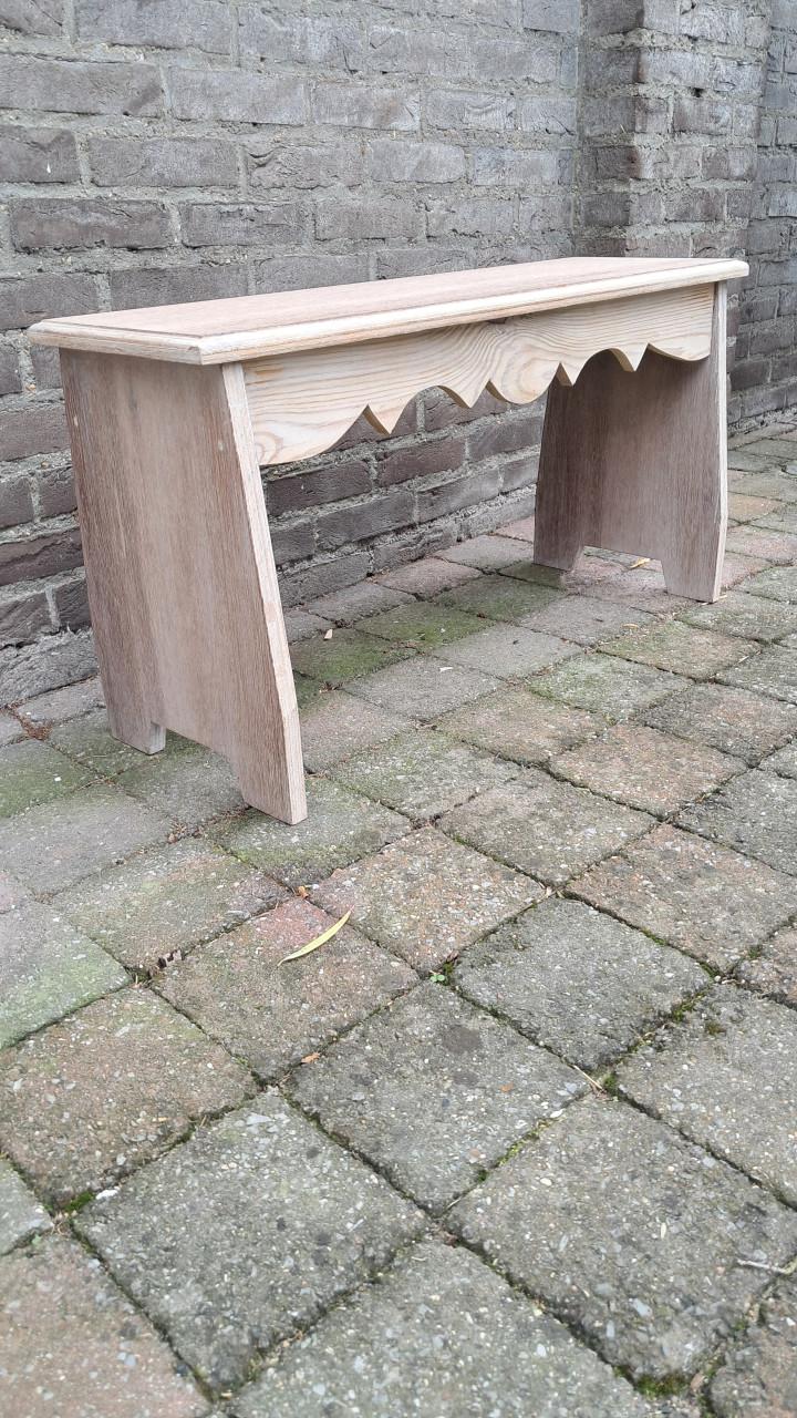 Houten bankje