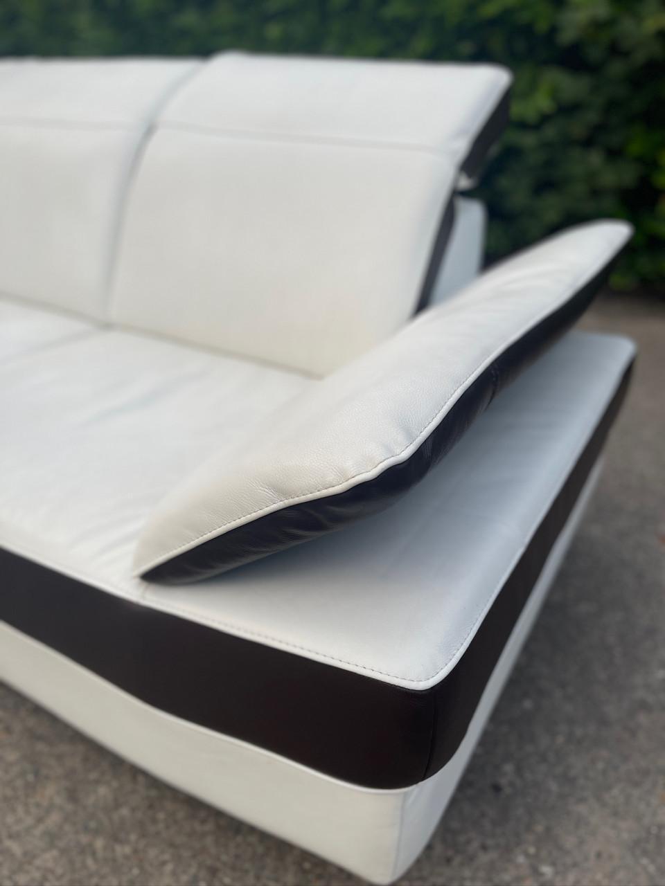 GRATIS LEVERING HEEL NL Chateau d'Ax Echt Leer Hoekbank