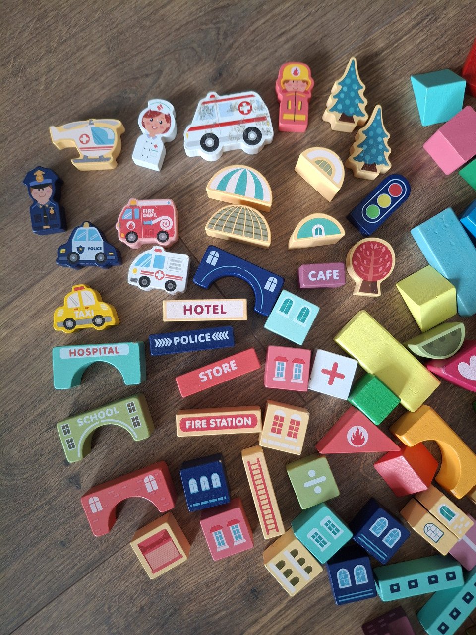 Houten Speelblokjes