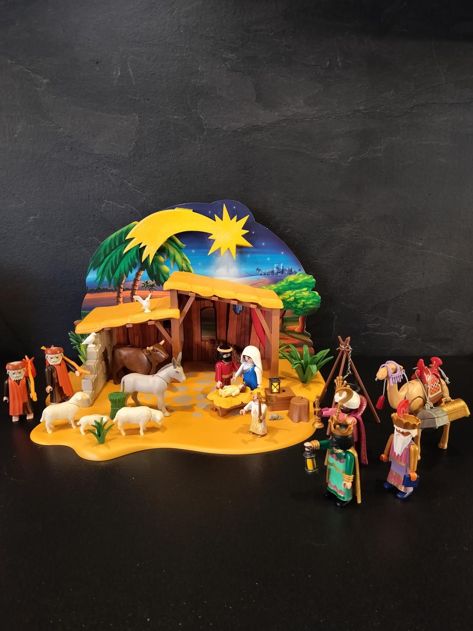 Kerststal Playmobiel