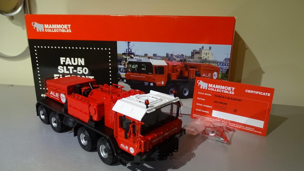 Faun SLT-50 Elefant ALE / Mammoet nieuw in ovp IMC