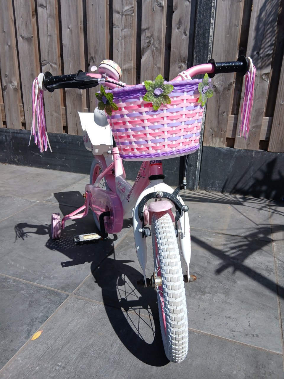 Kinderfiets meisje
