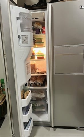 LG Amerikaanse Koelkast met Water- en IJsdispenser en Mini Bar