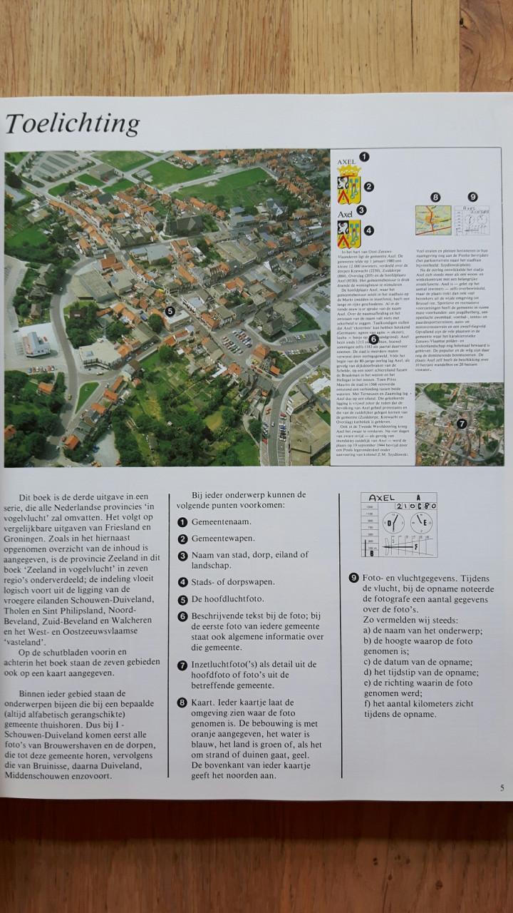 Zeeland in vogelvlucht, door Cijsouw, Heinrichs, Van Houte e.a.