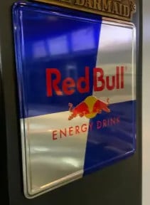 Red Bull reclamebord